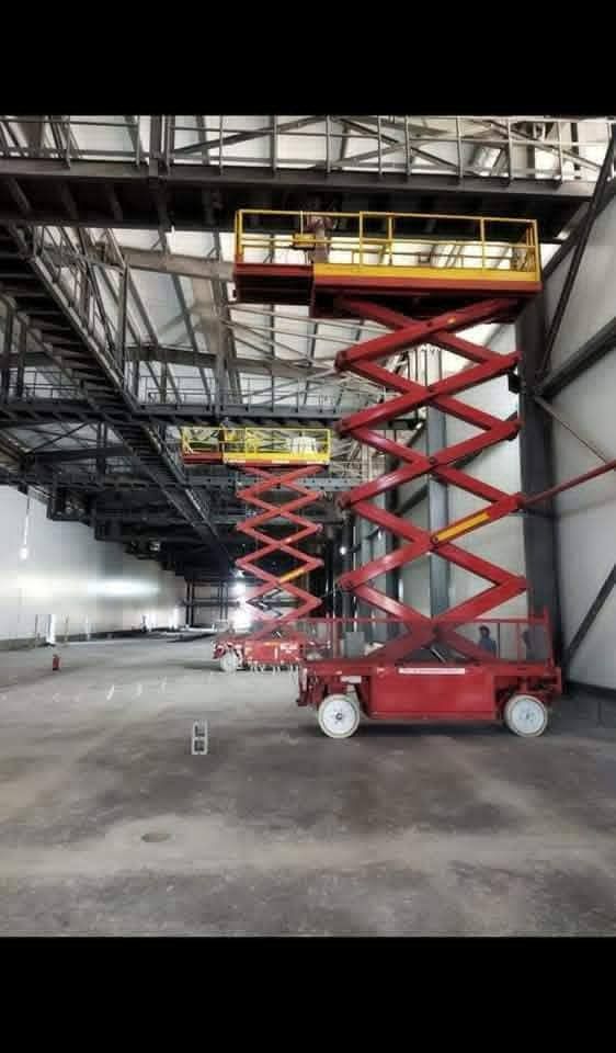 Scissor lift for rental in Riyadh 16 m 18 m