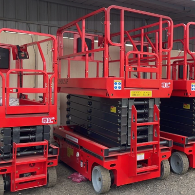 Scissor lift 14meter 16meter for rental in Jeddah