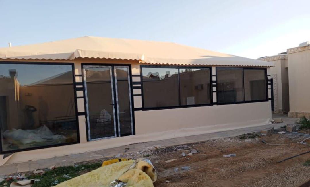 تفاصيل الخيام مظلات سواتر