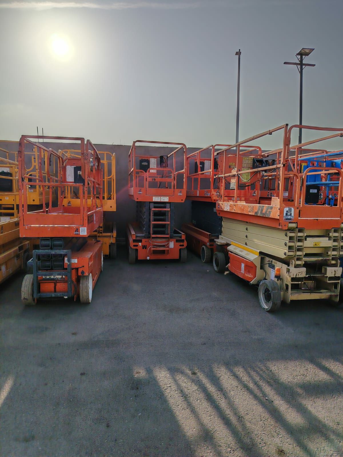 سيزرلفت مانلفت فوركلفت تاورلايت رافعة شوكية للإيجا