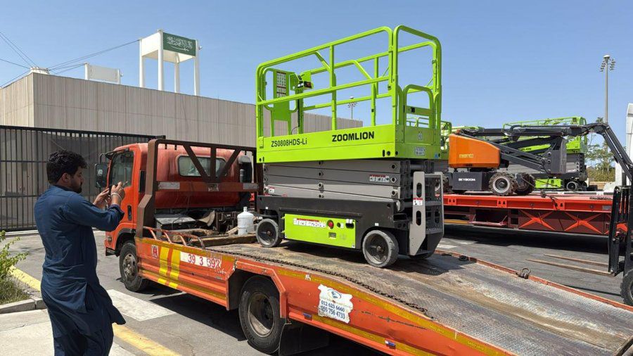 سيزر لفت للإيجار في الرياض 12متر 14متر باقل الاسعا