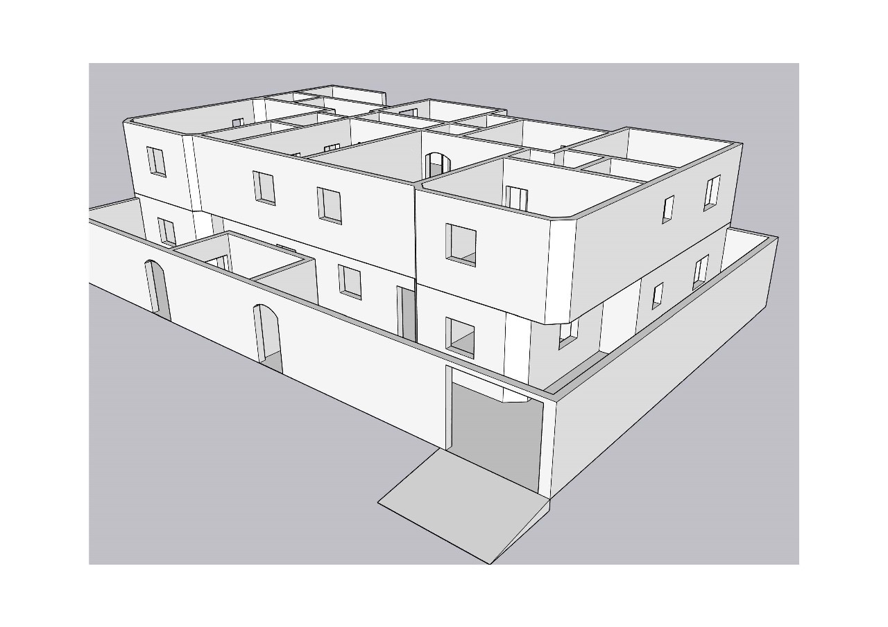 رفع مساحي مباني وكشف الاعمدة