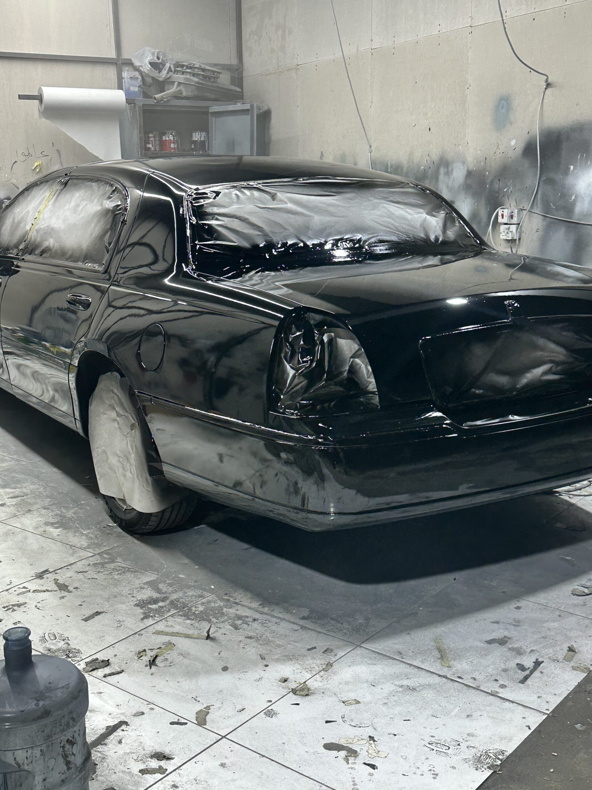 رش بوية سيارات باحترافية – لمعان يدوم وضمان على ال