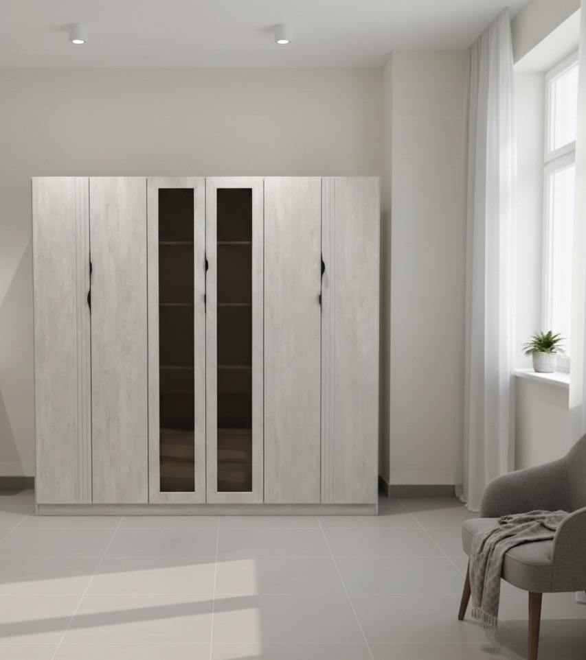 لدينا جميع أنواع خزائن الملابس ذات الستة أبواب