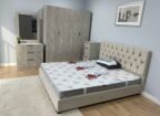 Complete bedroom set available with 4 doors wardro
