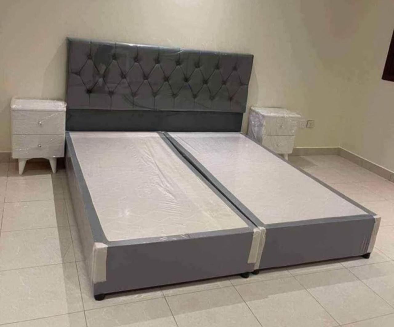 سرير نفرين مع مرتبه موجود ، سرير و مرتبه مقاس ١٨٠*