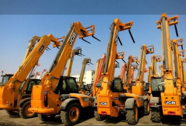 جي سي بي تليهندر للايجار في الدمام الرياض جدة