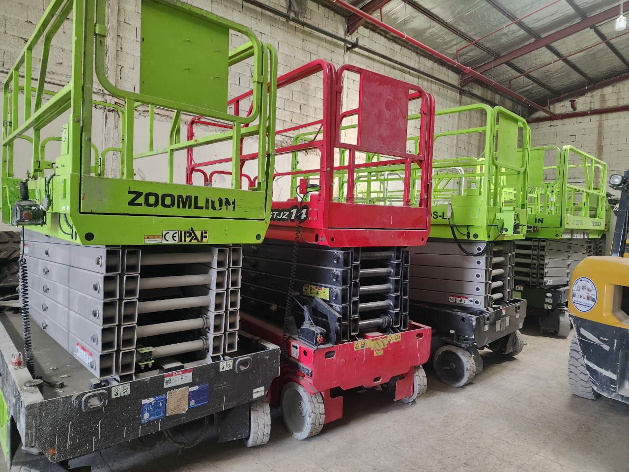 سيزر لفت 10متر للإيجار في جدة – scissor lift rent