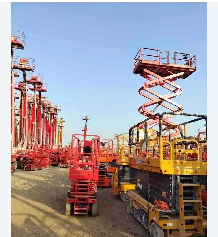 رافعه شوكيه للايجار سيزر لفت للايجار مان لفت للايج