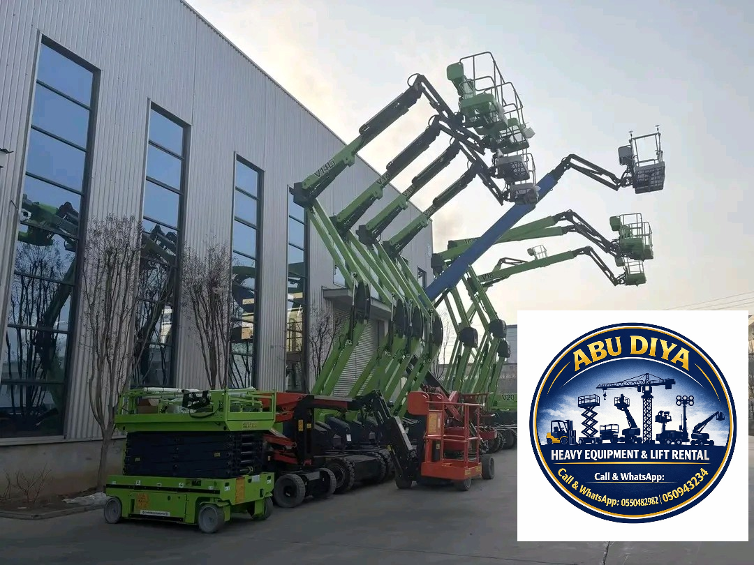 سيزر لفت 6m,8m,10m,12m,14m,16m,18m للايجار