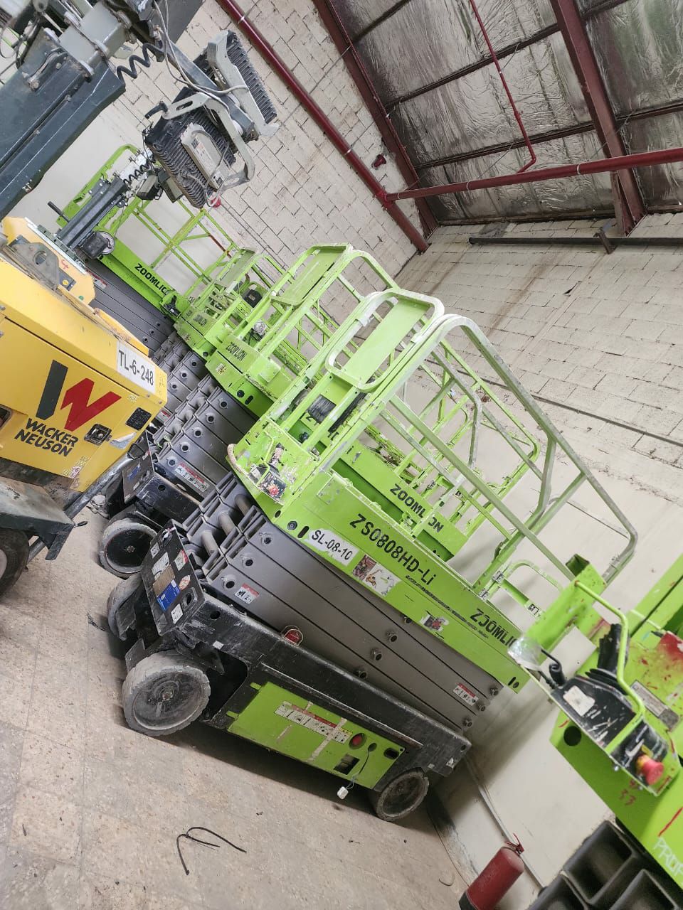 سيزر لفت 10متر للإيجار في جدة – scissor lift rent