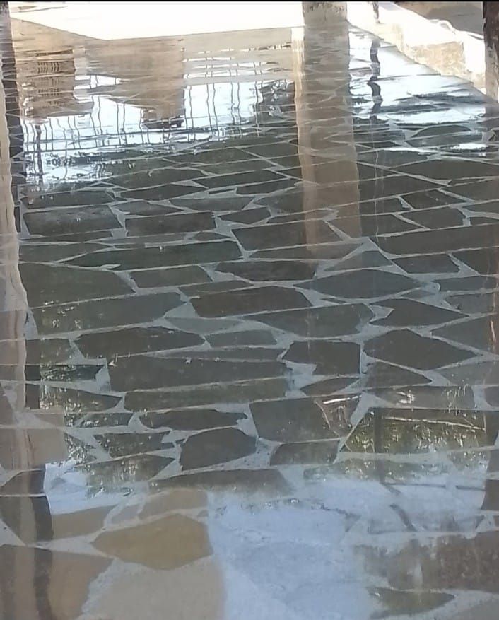 جلي بلاط تلميع رخام تنضيف سراميك