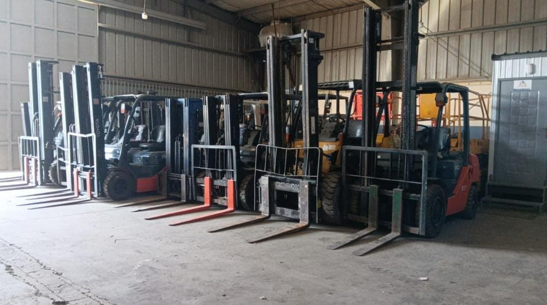 Forklifts for rental in Riyadh Dammam Jeddah