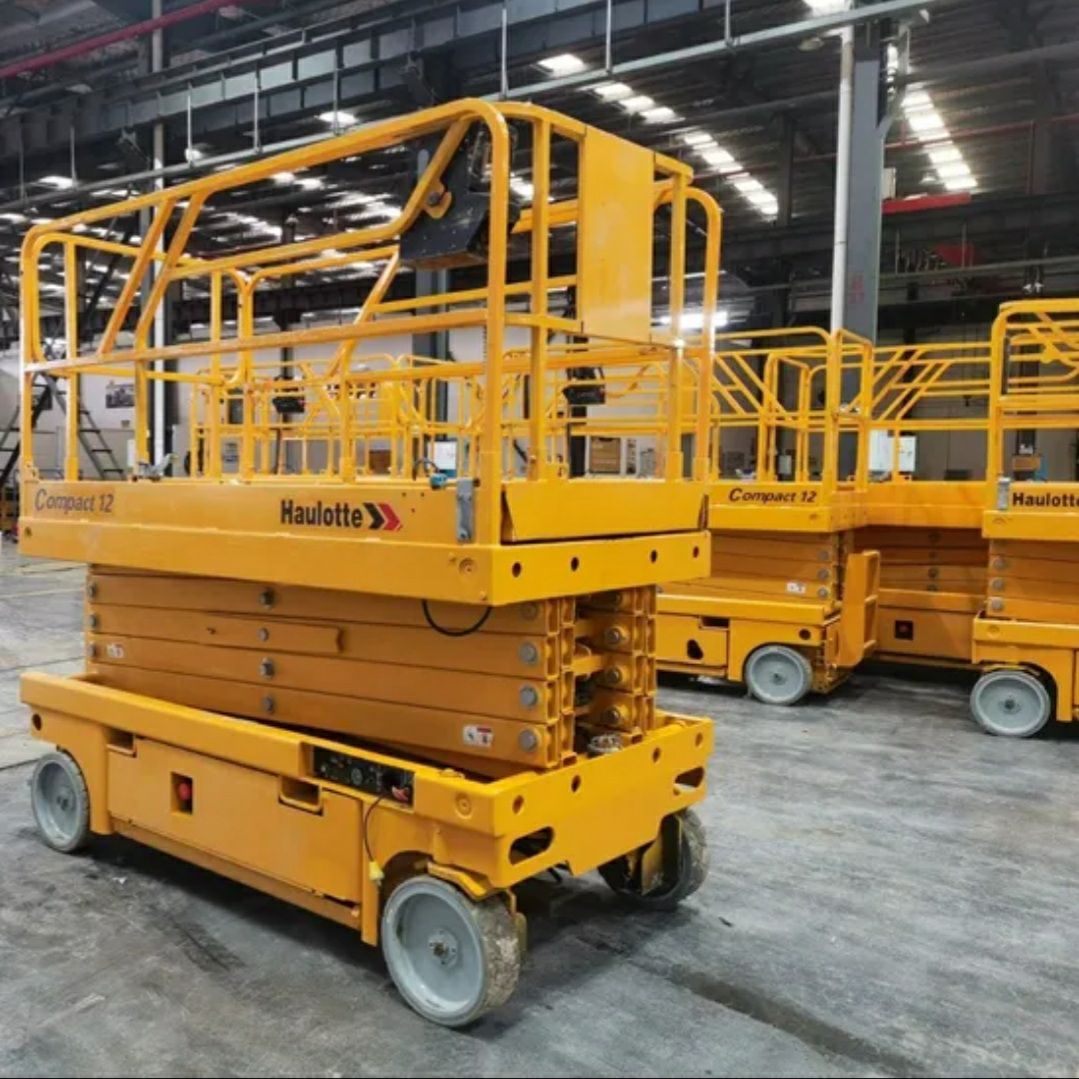 سيزرلفت رافعات مقصيه كهرباء ديزل للايجار اليومي وا