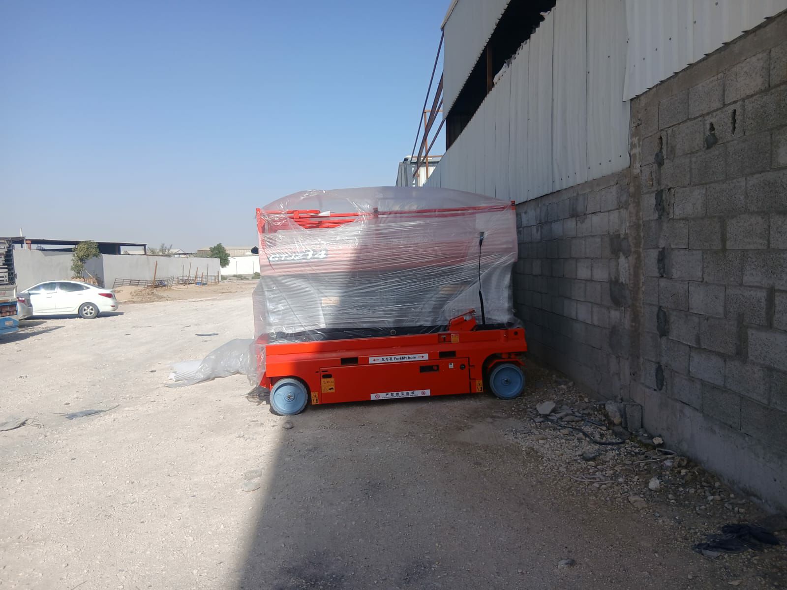 سيزر لفت 16متر للإيجار في جدة – scissor lift rent