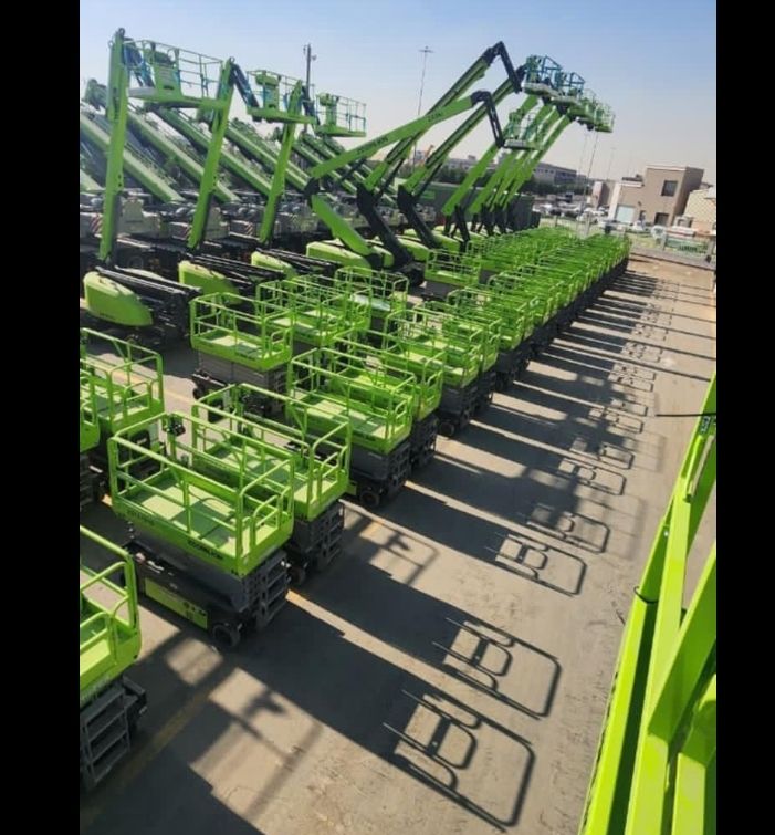 رافعه شوكيه للايجار سيزر لفت للايجار مان لفت للايج