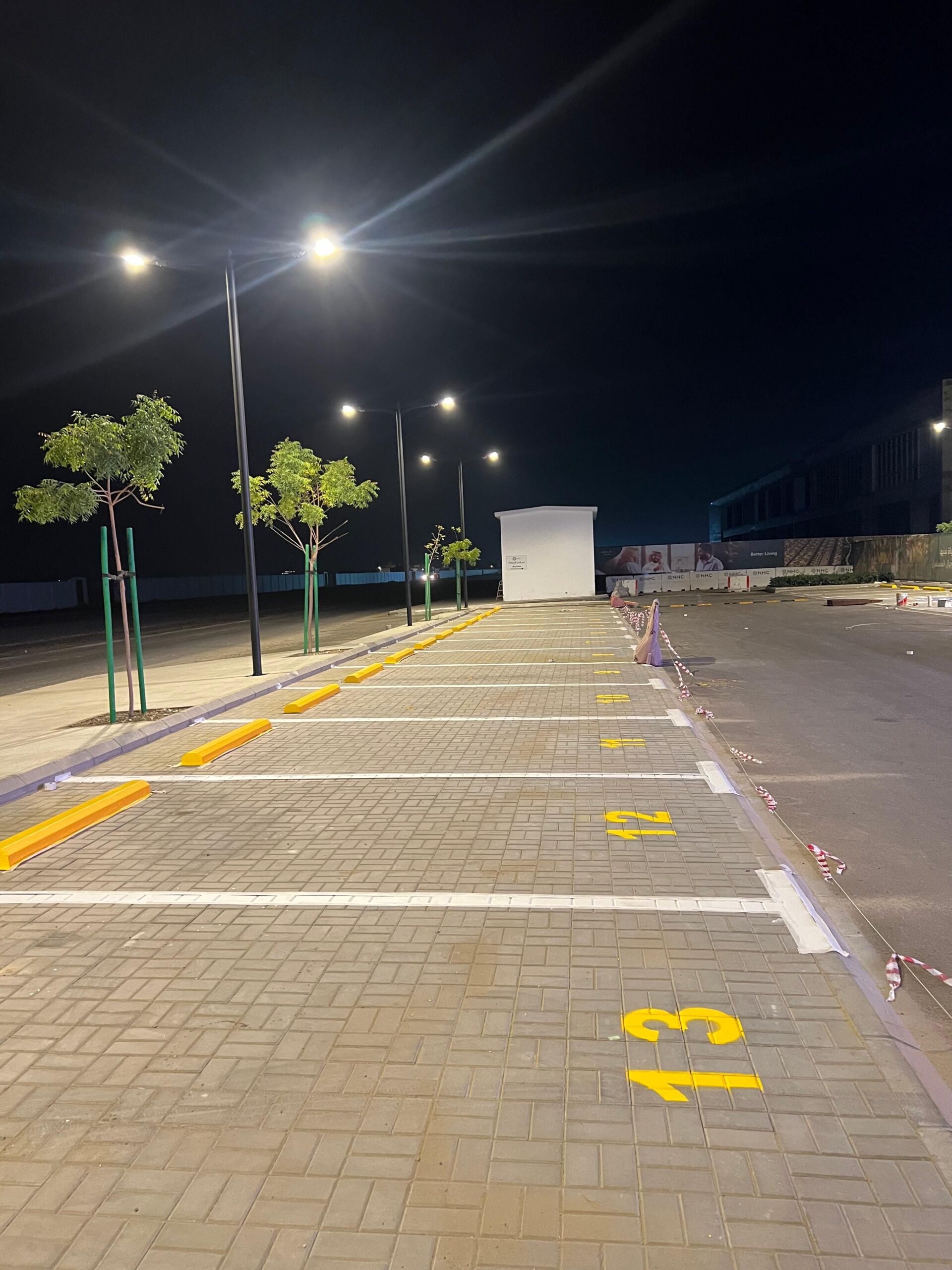 تخطيط طرق تخطيط شوارع مواقف خاصه معاقين مطبات صوتي