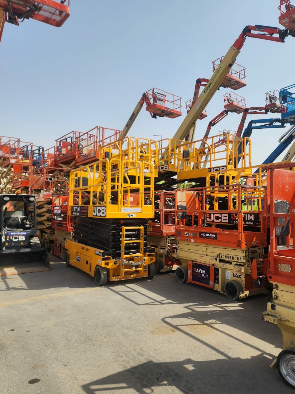 سيزر لفت 16متر للإيجار في جدة – scissor lift rent