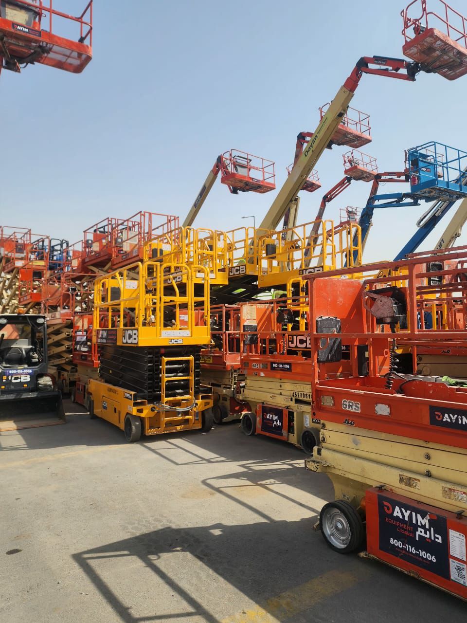 سيزر لفت 10متر للإيجار في الدمام – جدة – الرياض –