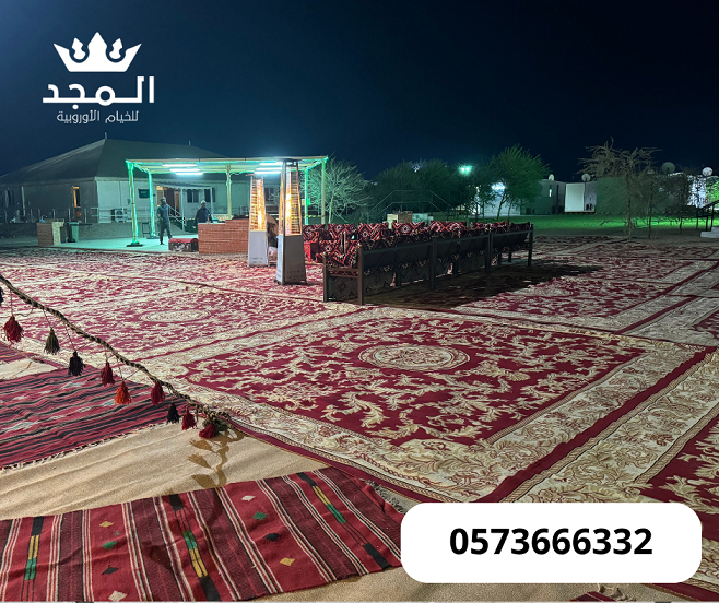 تاجير خيام شعبية,تاجير ركنيات شعبيه, استئجار طاولة