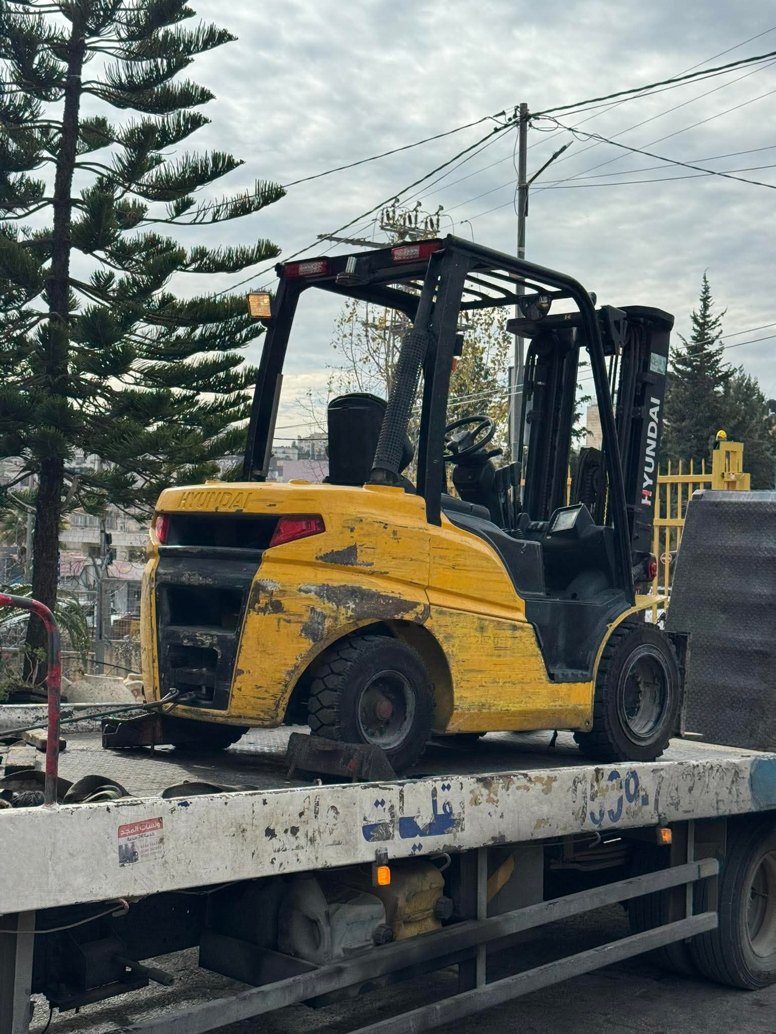 تأجير رافعات شوكية ( فوركلفت ) للإيجار في الرياض