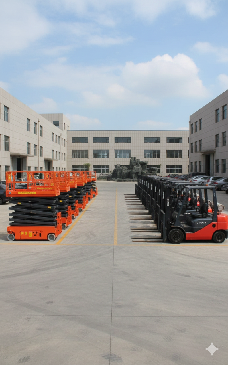 سيزرلفت للايجار في الدمام 2026-رافعات شوكيه للايجا