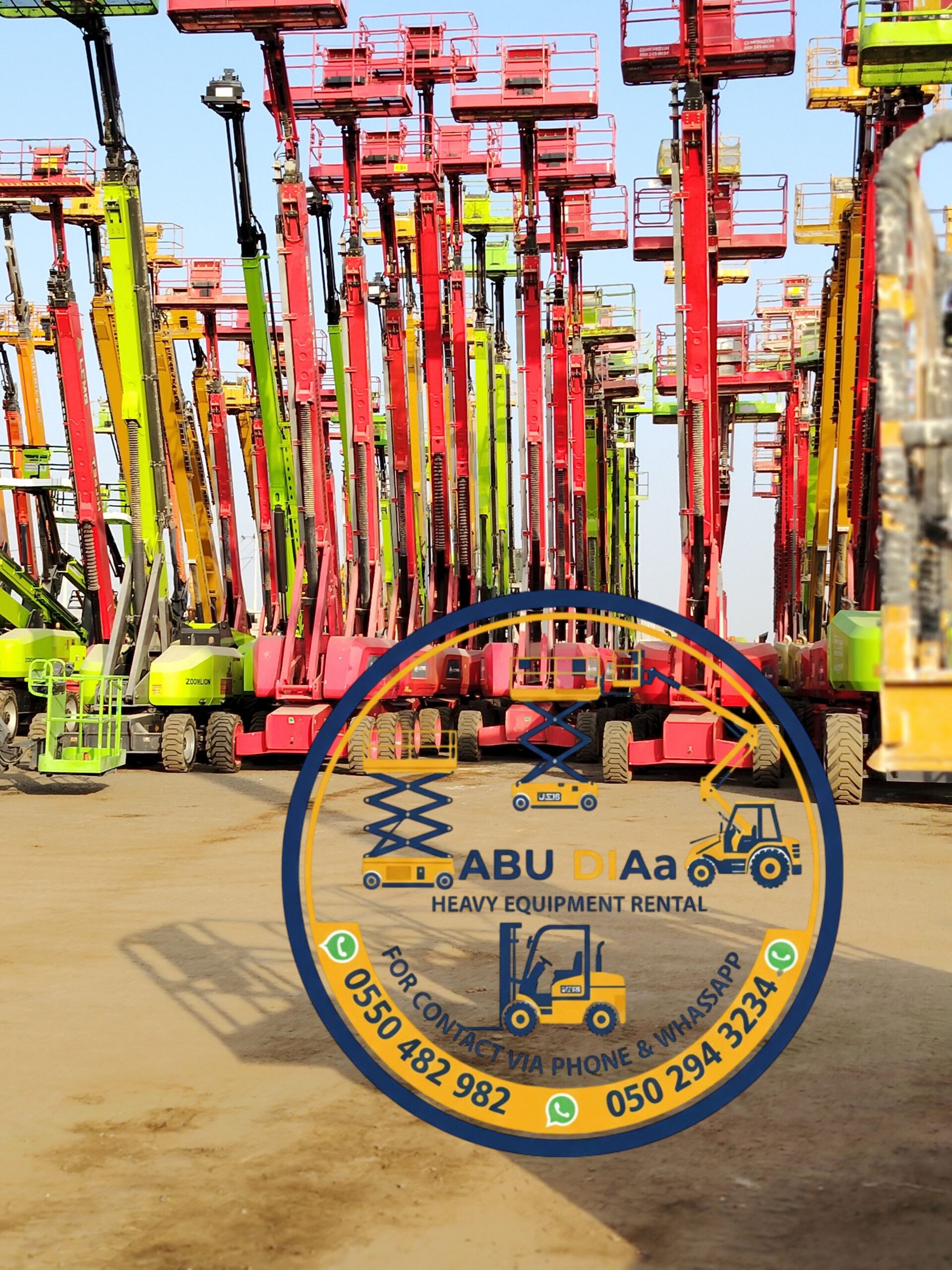 سيزرلفت للايجار، مانلفت للايجار، فوركلفت وكرينات و