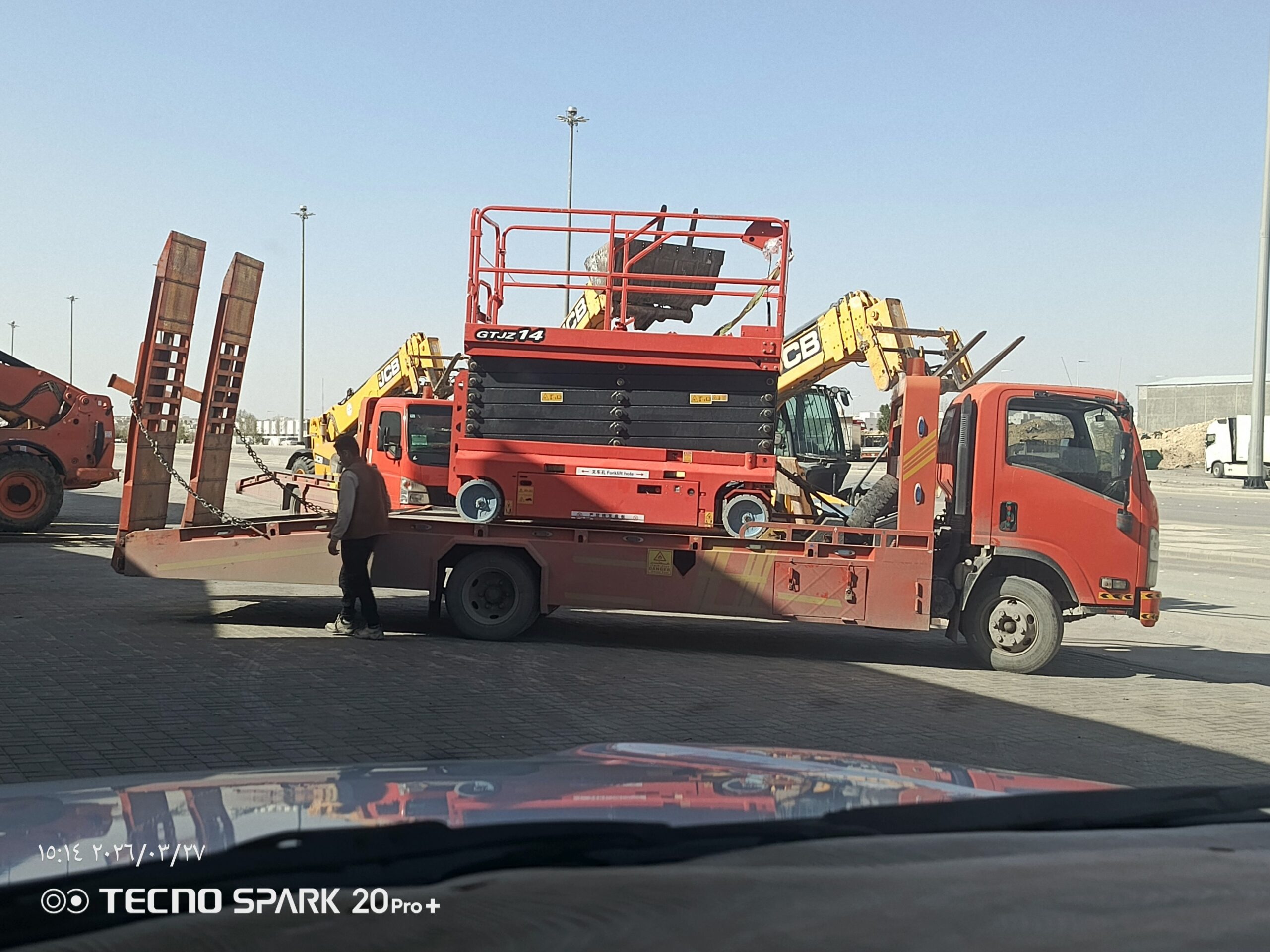 سيزرلفت 14متر للايجار في الدمام