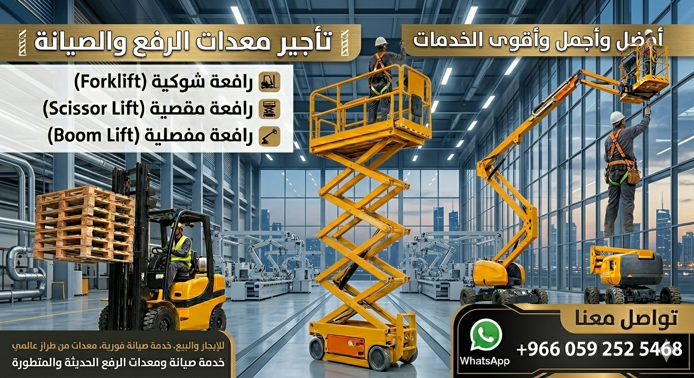 سيزرلفت مانلفت رافعة مقصية رافعة شوكية كرينات تاور