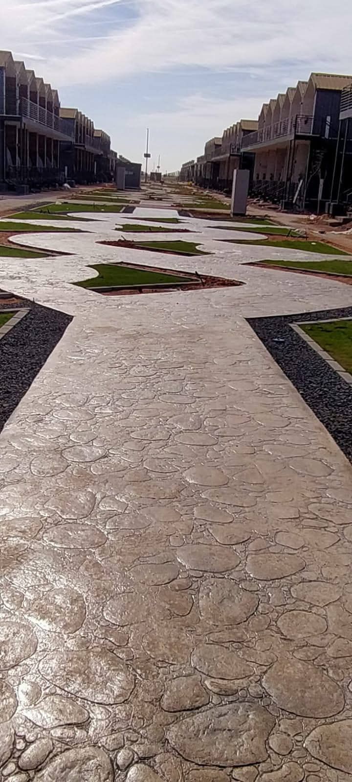 صبة مروحة صبة صبة ميزانية الخرسان مطبوعة صبه ديكور