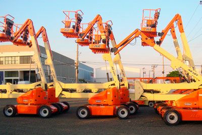Manlift Forklift Scissor Lift Crane Rental Riyadh