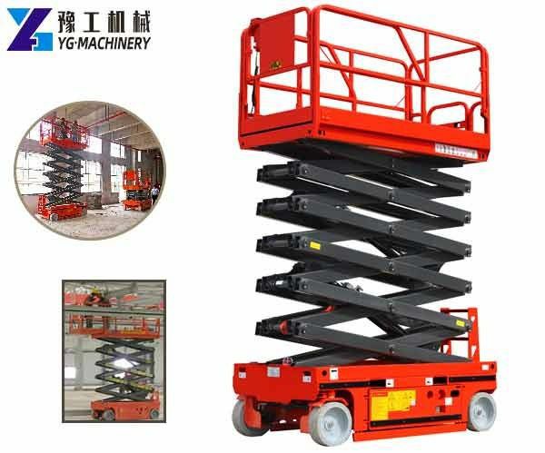 سيزرلفت للايجار رافعات مقصيه للايجار سقالات كهربائ