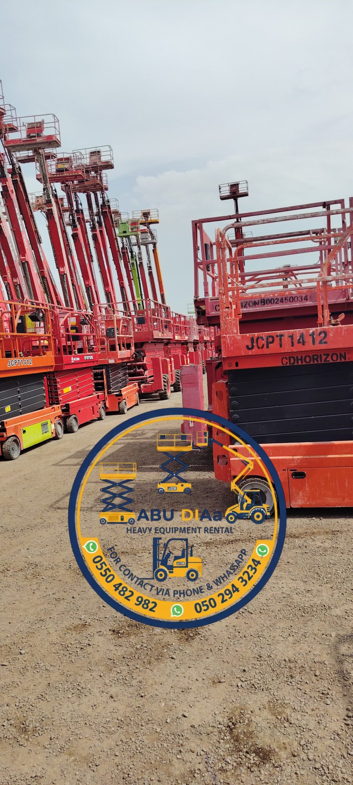 سيزرلفت للايجار ، مانلفت للايجار ،فوركلفت وكرينات