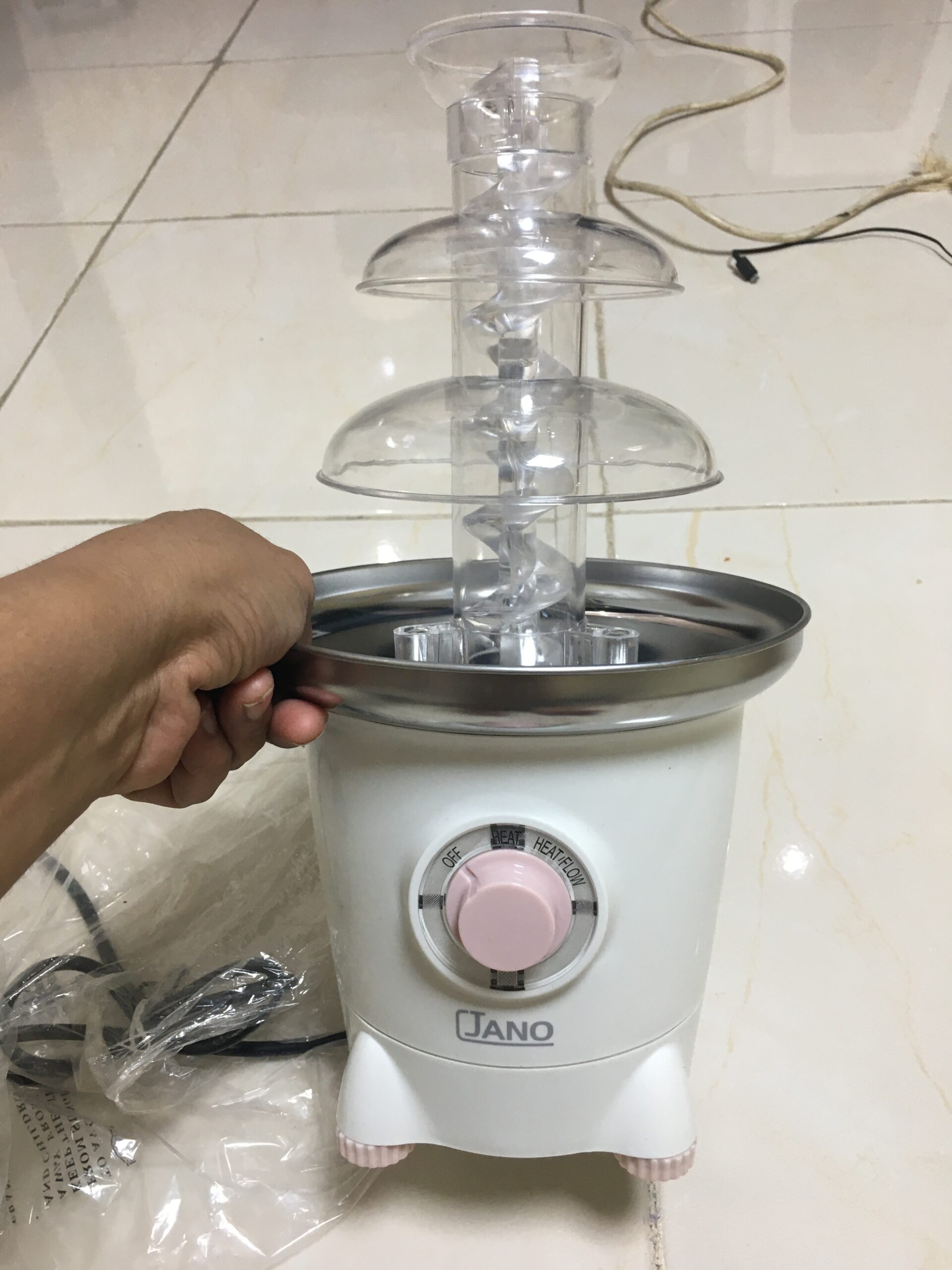 نافورة الشكولاتة الجميلة جديدة