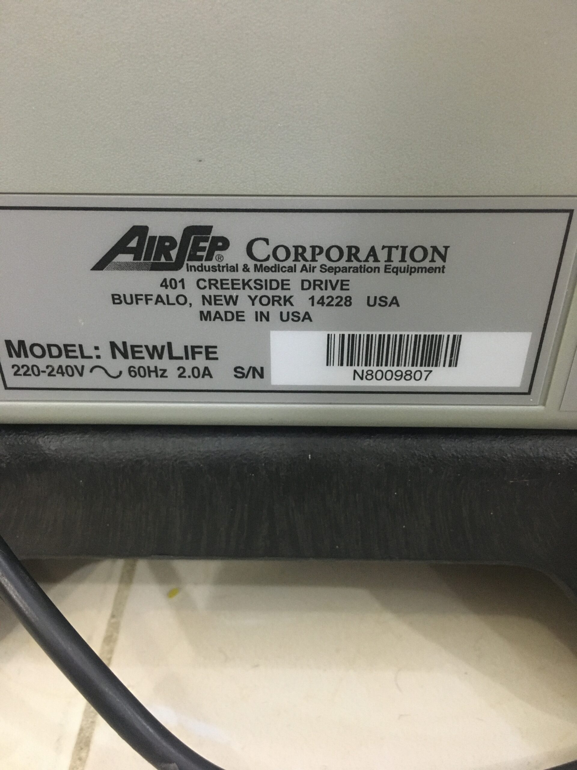 جهاز اكسجين امريكي نظيف استخدام بسيط جدا