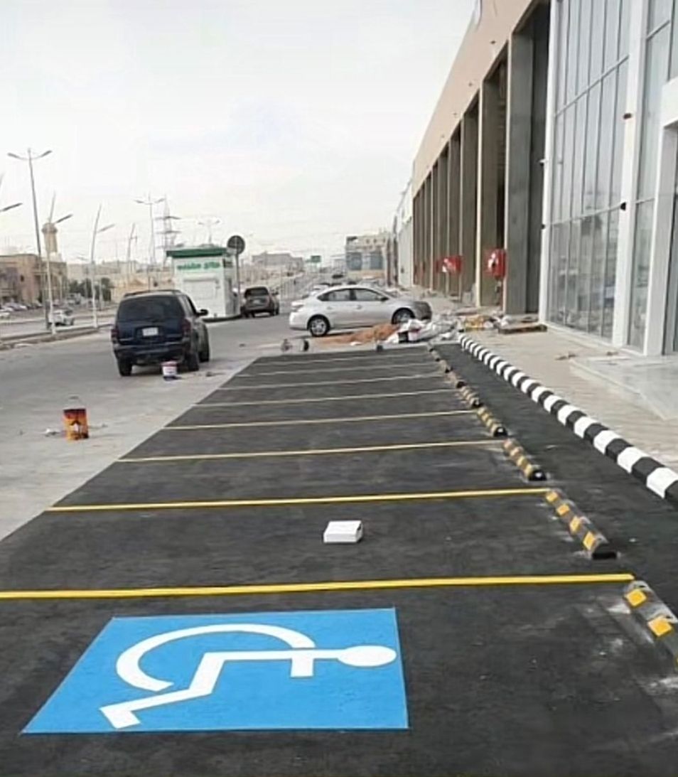 مقاول أسفلت وتخطيط بركنج