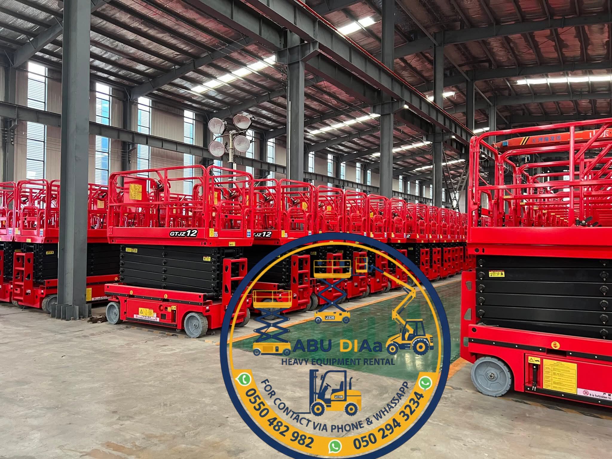 سيزرلفت للايجار، مانلفت للايجار، فوركلفت وكرينات و