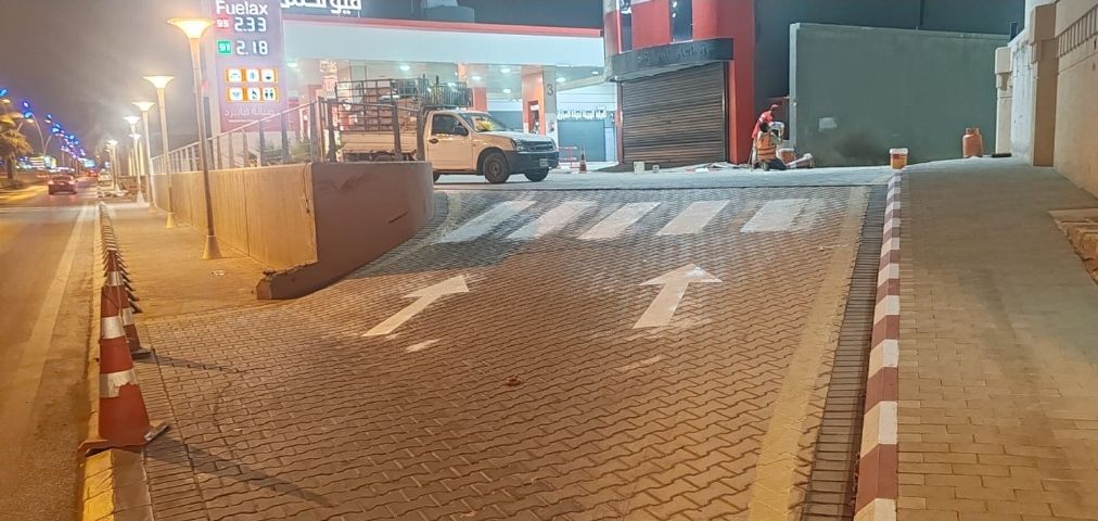 مقاول أسفلت وتخطيط بركنج