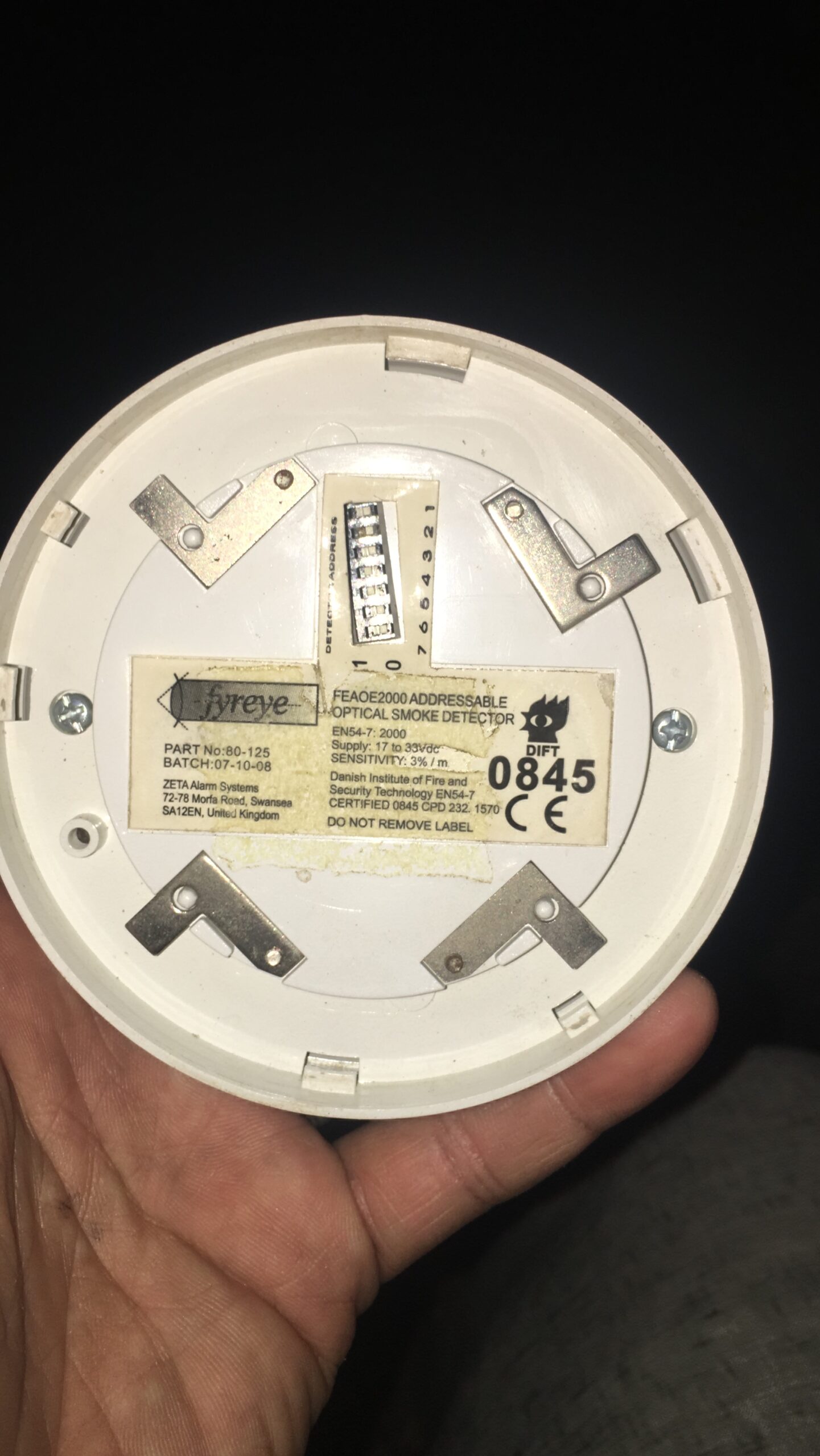 كواشف حريق مستعمل نظيف للبيع