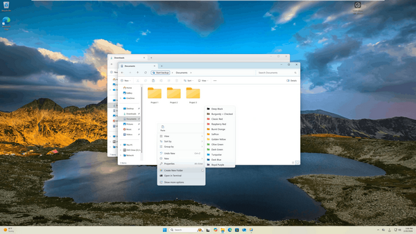 ودع فوضى المجلدات في الويندوز غيّر لون أي مجلد خلا