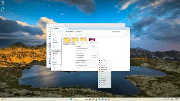 ودع فوضى المجلدات في الويندوز غيّر لون أي مجلد خلا