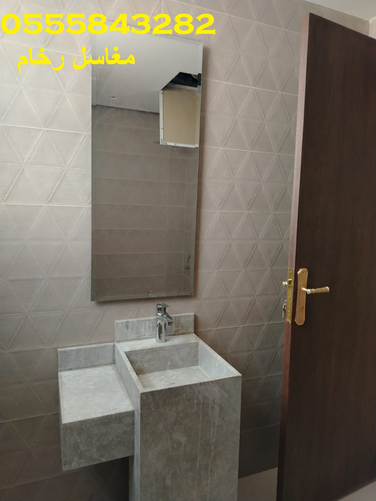 تصميم وتنفيذ مغاسل رخام للمنازل والمشاريع