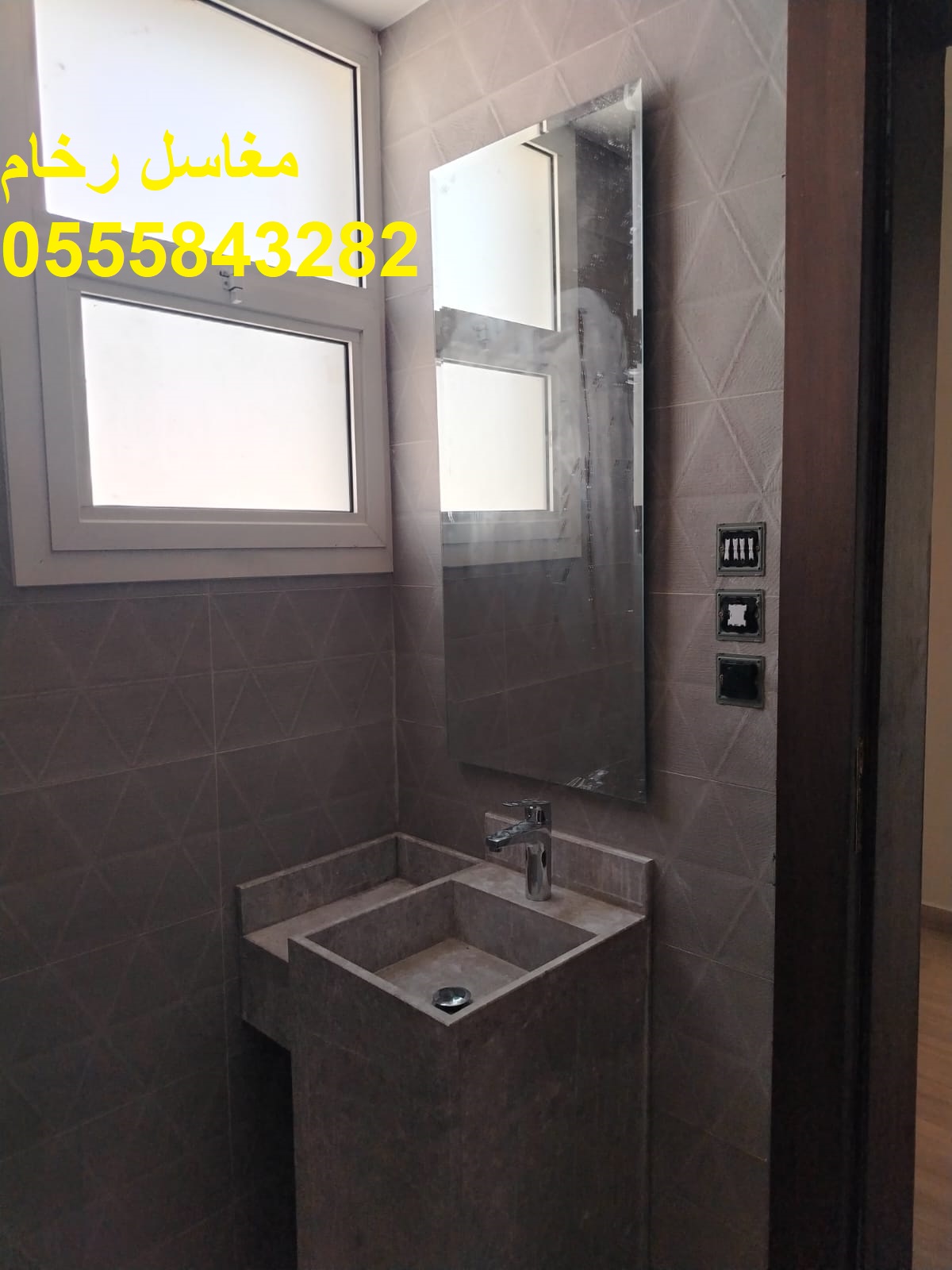 تصميم وتنفيذ مغاسل رخام للمنازل والمشاريع