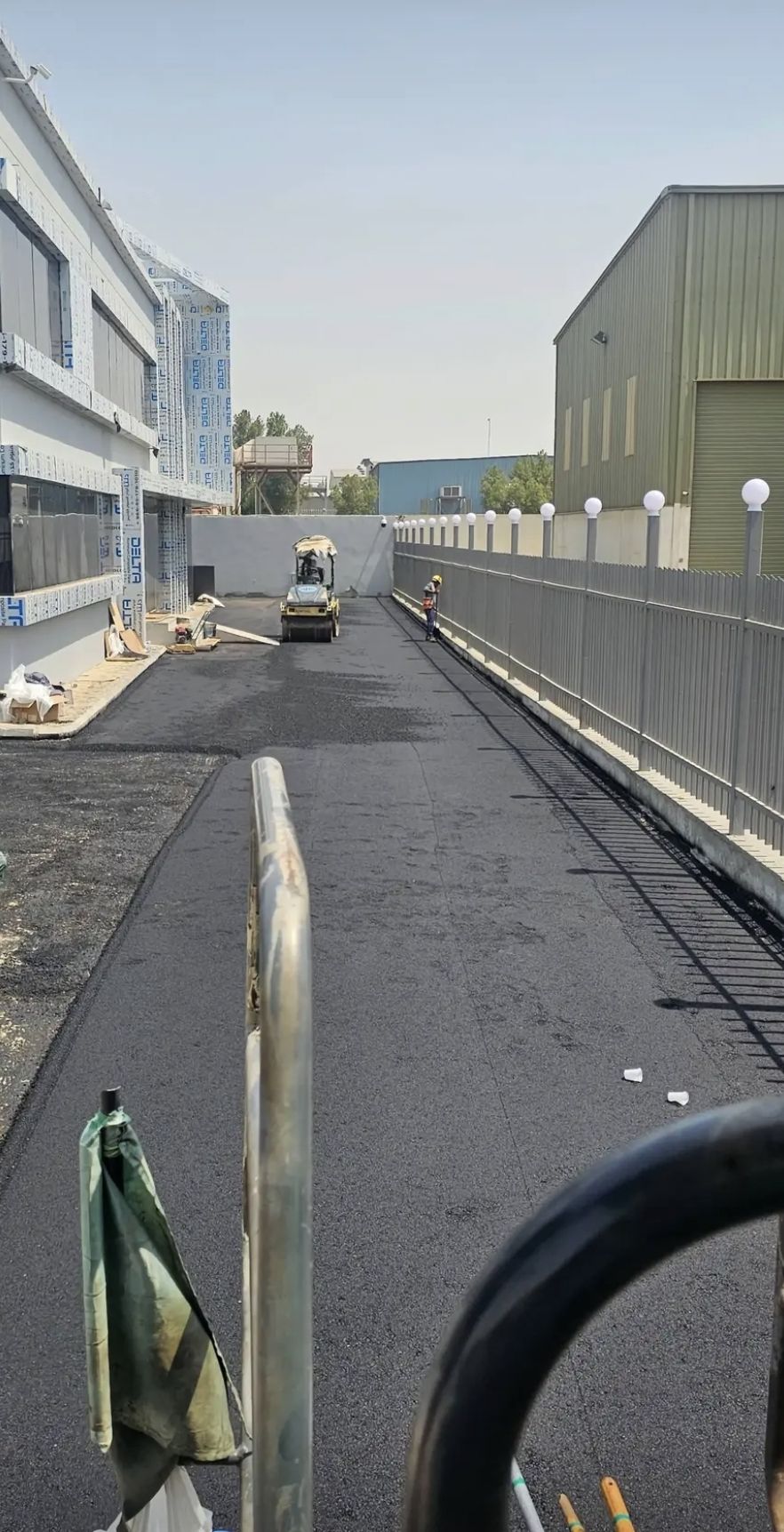 تخطيط مواقف سيارات وأعمال أسفلت