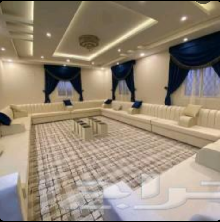 كنب مجالس مفروشات ساره الثعلبي تفصيل وجاهز جده حرا