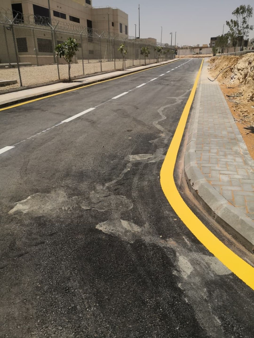 مقاول أسفلت وتخطيط بركنج