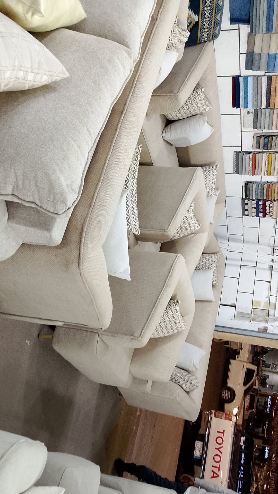 كنب مجالس مفروشات ساره الثعلبي تفصيل وجاهز جده حرا