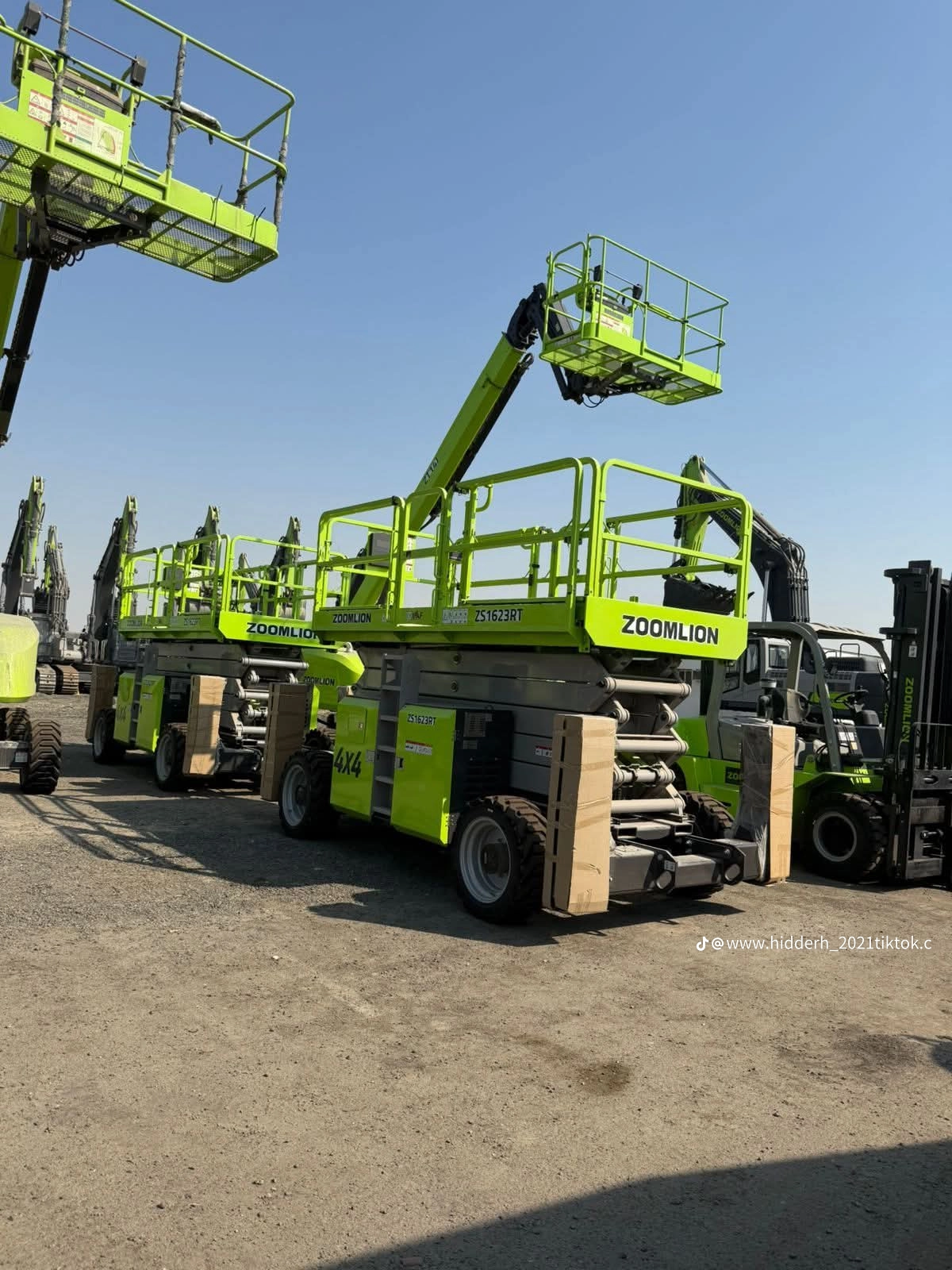 تأجير جميع المعدات