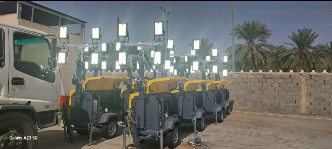 ابراج اضاءة كهرباء ديزل مانلفت سيزرلفت كهرباء ديزل