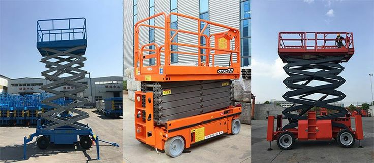 سيزرلفت للايجار رافعات مقصيه للايجار سقالات كهربائ